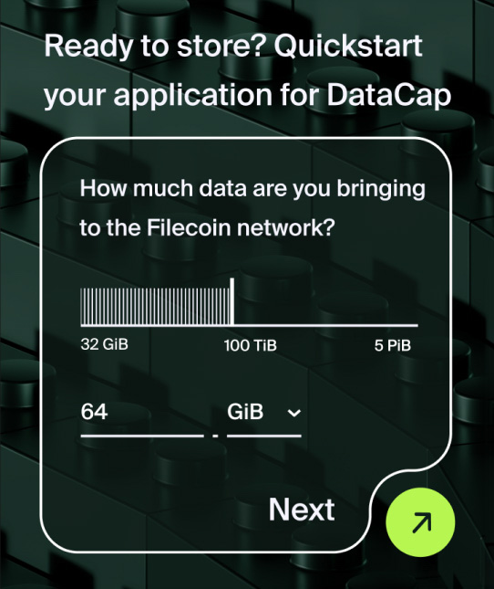 filplus storage quickstart your datacap