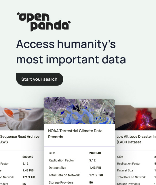 open panda data search